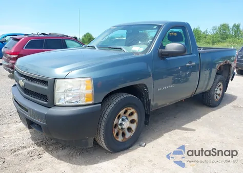 2010 Chevrolet Silverado 1500 Work Truck from USA, damaged, VIN 1GCPKPEX1AZ194526